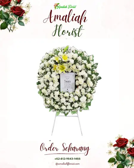 Krans Bunga Duka Lumutan